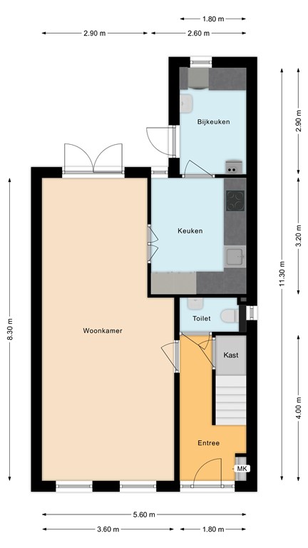 mediumsize floorplan
